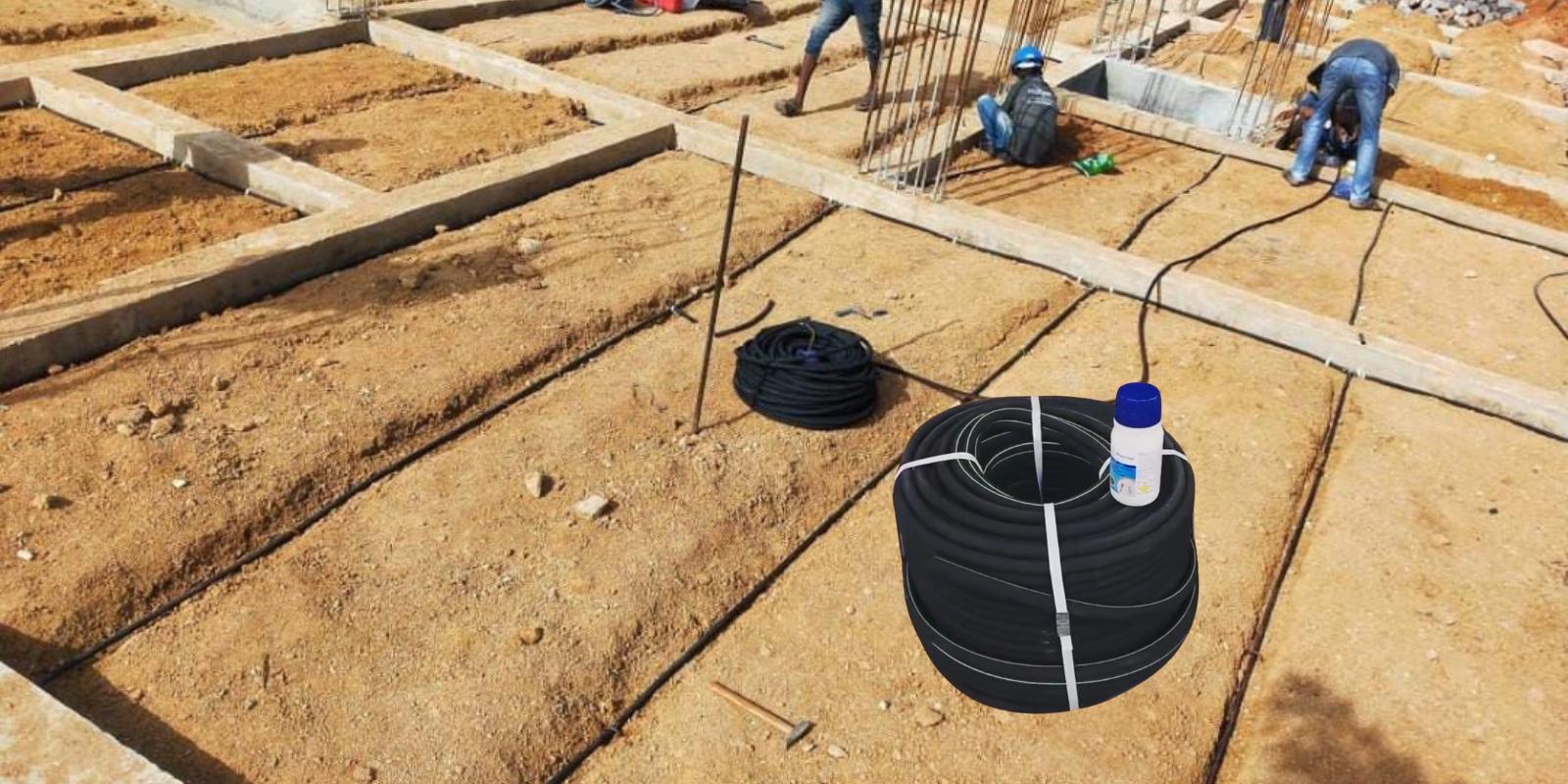 Porous Pipe Anti-Termite Treatment 1